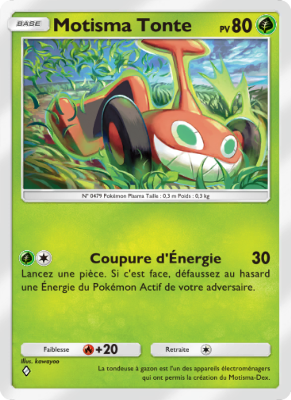 Motisma Tonte 021 — Choc Spatio-Temporel (French Pokémon TCG card)