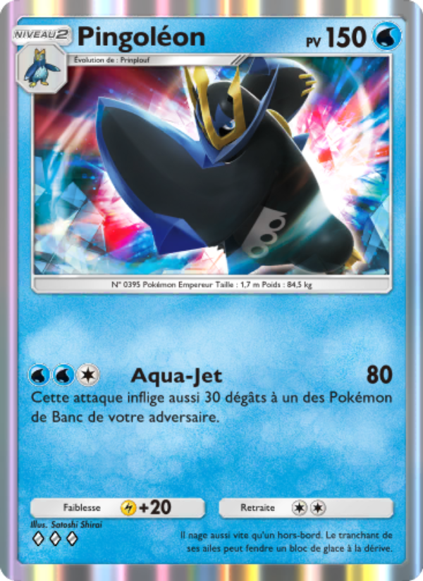 Pingoléon 037 — Choc Spatio-Temporel (French Pokémon TCG card)