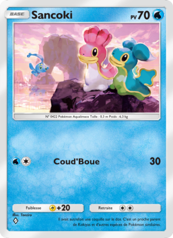 Sancoki 040 — Choc Spatio-Temporel (French Pokémon TCG card)