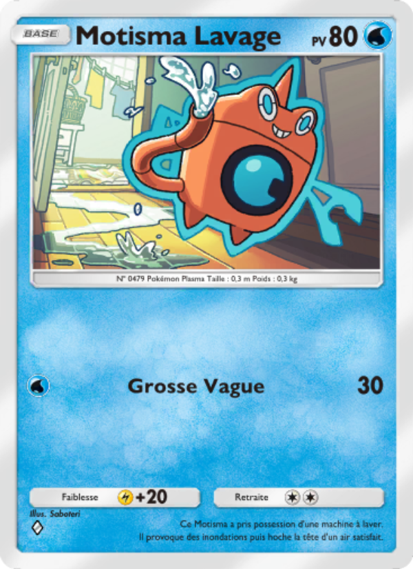 Motisma Lavage 047 — Choc Spatio-Temporel (French Pokémon TCG card)