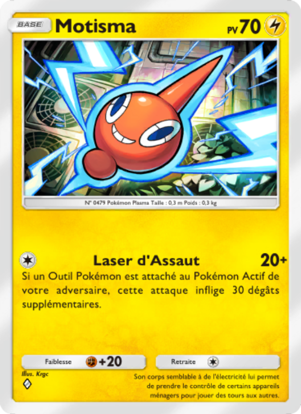 Motisma 062 — Choc Spatio-Temporel (French Pokémon TCG card)