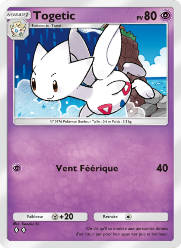 Togetic 064 — Choc Spatio-Temporel (French Pokémon TCG card)