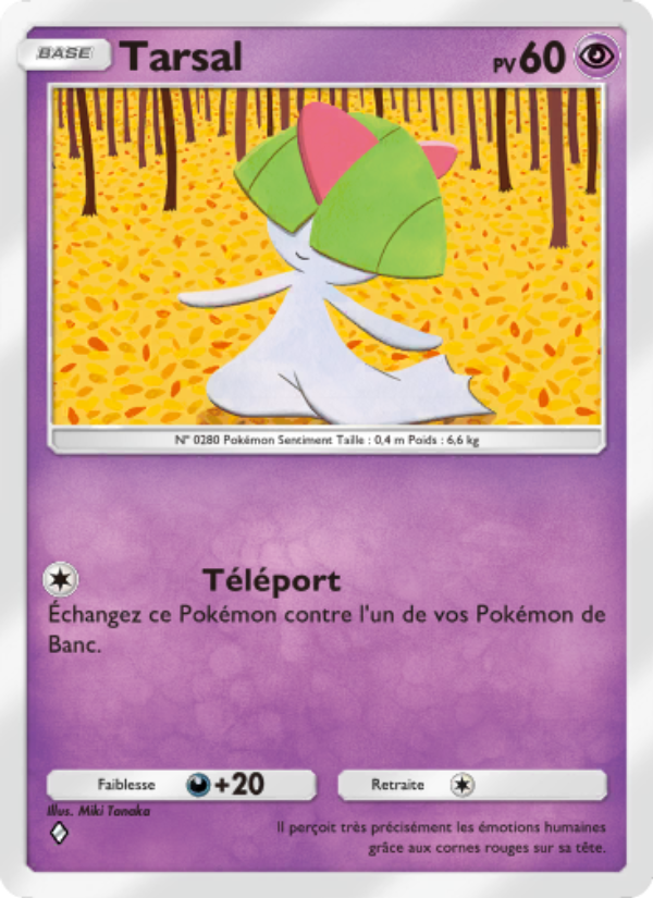 Tarsal 068 — Choc Spatio-Temporel (French Pokémon TCG card)