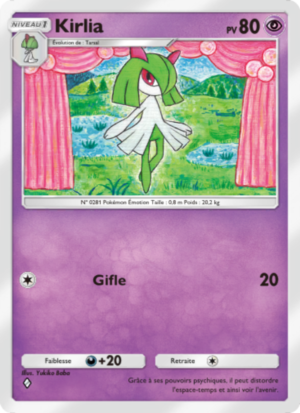 Kirlia 069 — Choc Spatio-Temporel (French Pokémon TCG card)