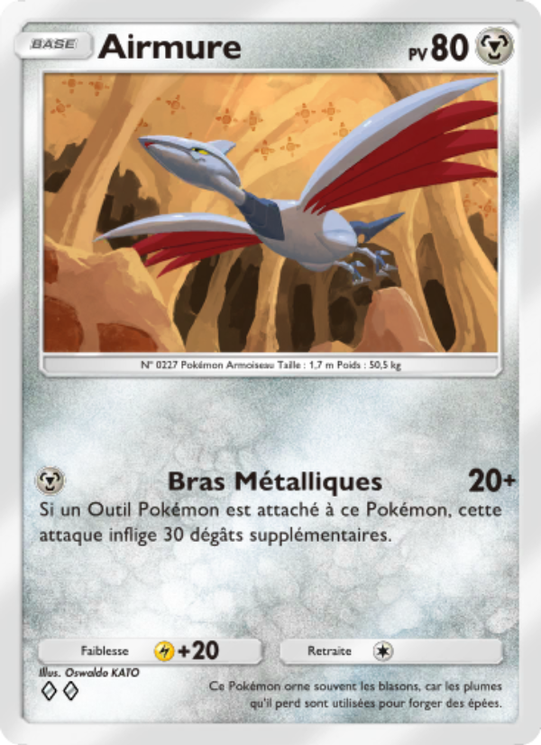 Airmure 111 — Choc Spatio-Temporel (French Pokémon TCG card)