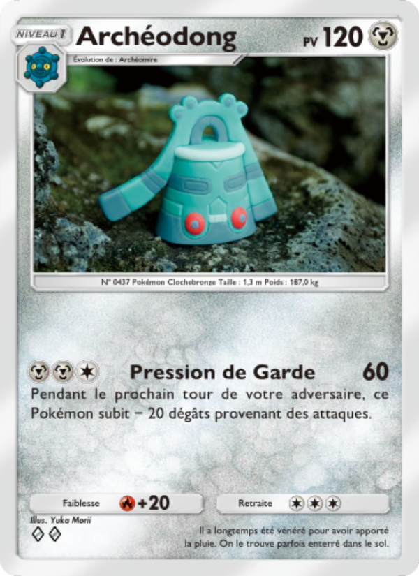 Archéodong 117 — Choc Spatio-Temporel (French Pokémon TCG card)