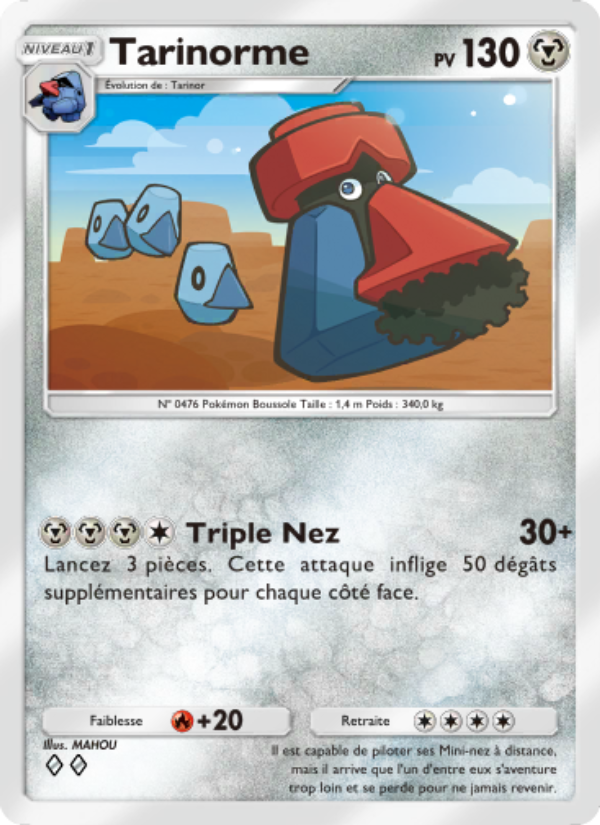 Tarinorme 118 — Choc Spatio-Temporel (French Pokémon TCG card)