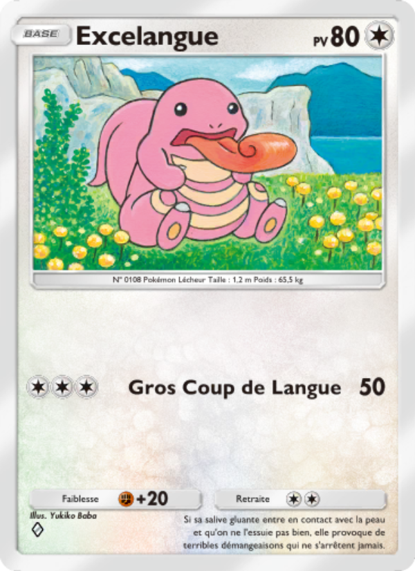 Excelangue 124 — Choc Spatio-Temporel (French Pokémon TCG card)