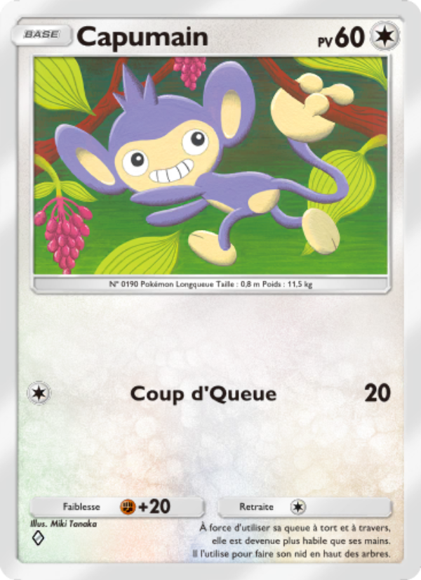 Capumain 130 — Choc Spatio-Temporel (French Pokémon TCG card)