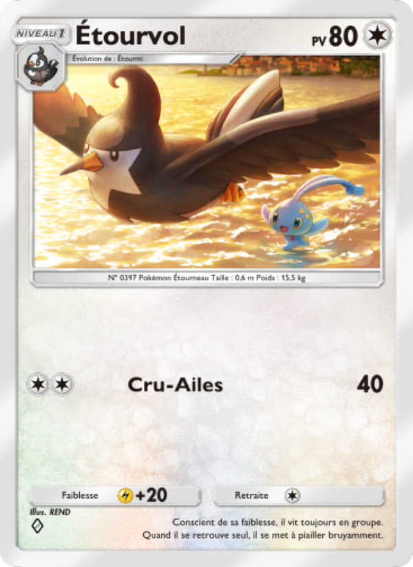 Étourvol 133 — Choc Spatio-Temporel (French Pokémon TCG card)