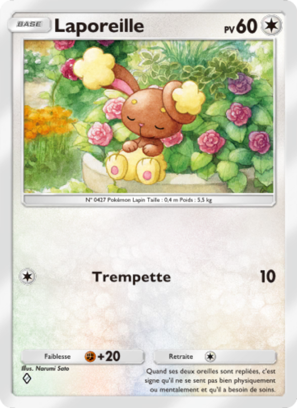 Laporeille 137 — Choc Spatio-Temporel (French Pokémon TCG card)