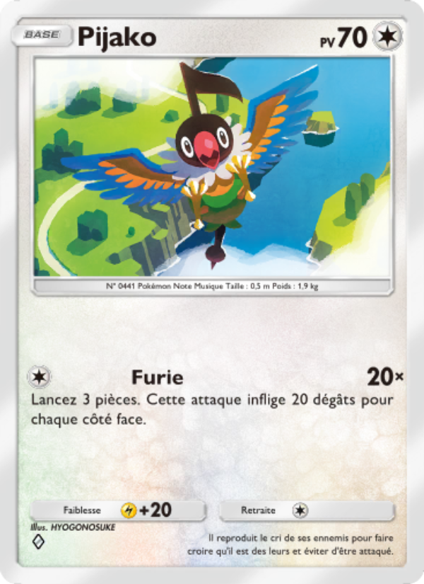 Pijako 141 — Choc Spatio-Temporel (French Pokémon TCG card)