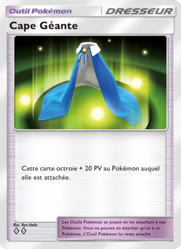 Cape Géante 147 — Choc Spatio-Temporel (French Pokémon TCG card)