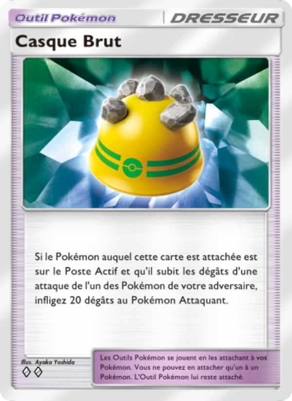 Casque Brut 148 — Choc Spatio-Temporel (French Pokémon TCG card)