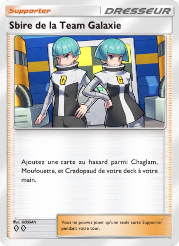 Sbire de la Team Galaxie 151 — Choc Spatio-Temporel (French Pokémon TCG card)