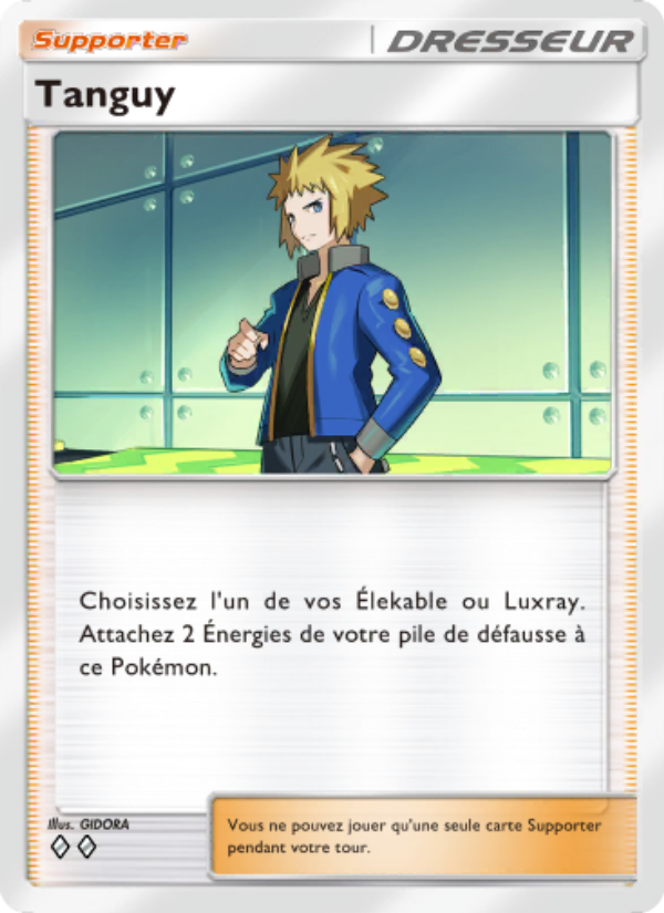 Tanguy 153 — Choc Spatio-Temporel (French Pokémon TCG card)