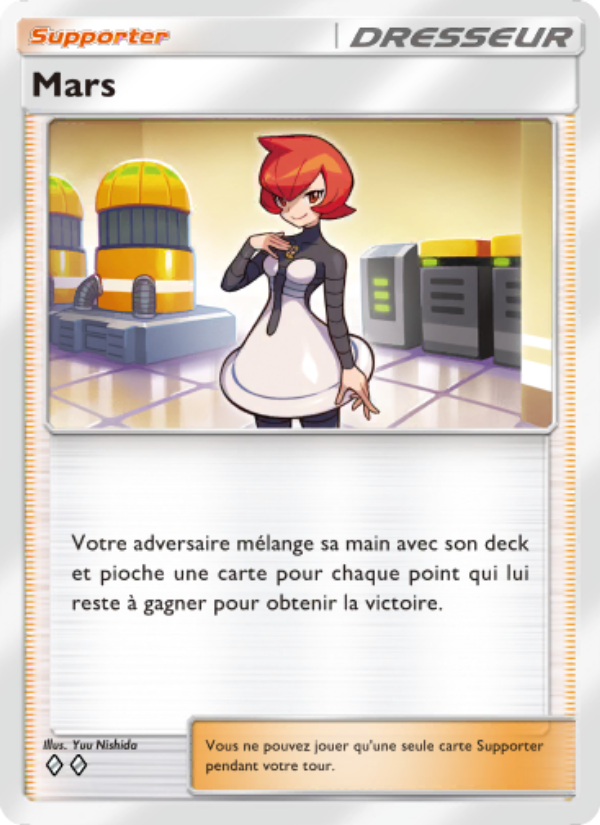 Mars 155 — Choc Spatio-Temporel (French Pokémon TCG card)