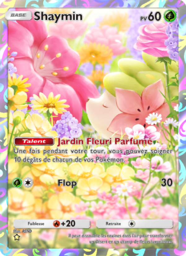 Shaymin 159 — Choc Spatio-Temporel (French Pokémon TCG card)