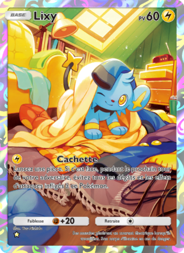 Lixy 163 — Choc Spatio-Temporel (French Pokémon TCG card)