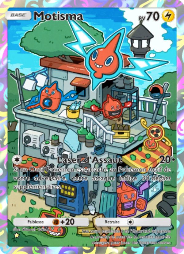 Motisma 164 — Choc Spatio-Temporel (French Pokémon TCG card)