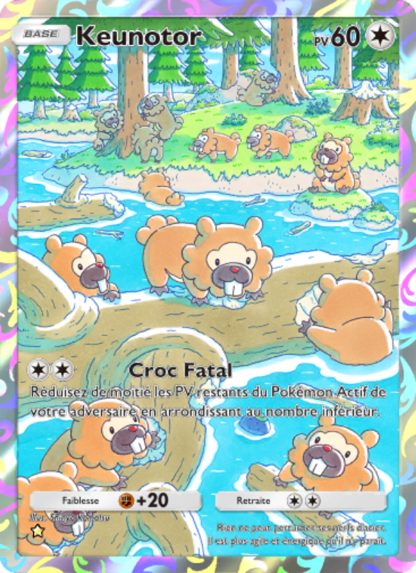 Keunotor 177 — Choc Spatio-Temporel (French Pokémon TCG card)