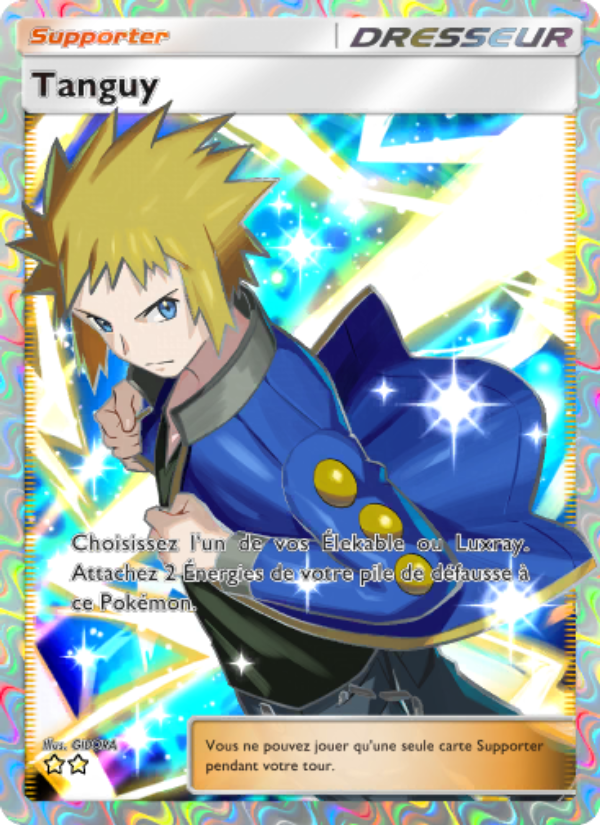 Tanguy 193 — Choc Spatio-Temporel (French Pokémon TCG card)
