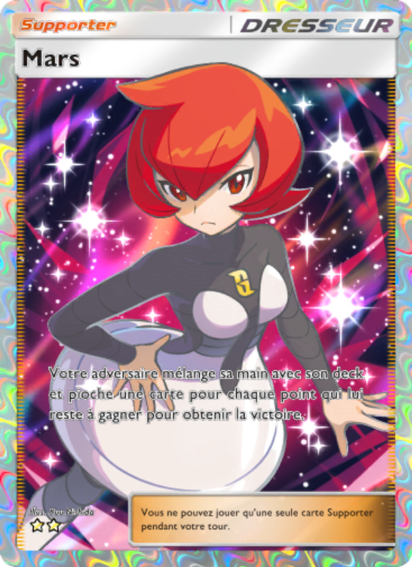 Mars 195 — Choc Spatio-Temporel (French Pokémon TCG card)