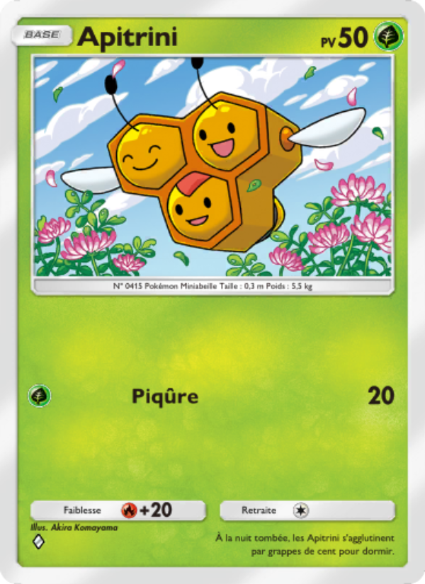 Apitrini 004 — Lumière Triomphale (French Pokémon TCG card)