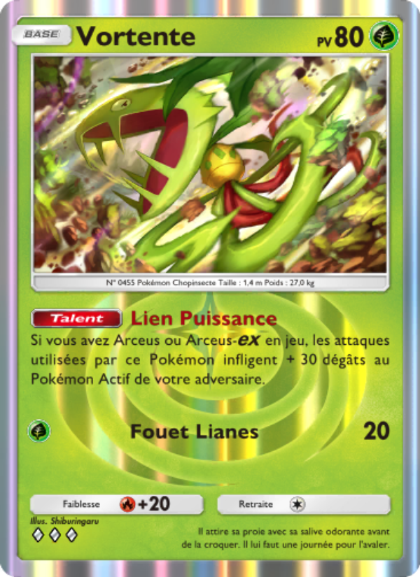 Vortente 009 — Lumière Triomphale (French Pokémon TCG card)