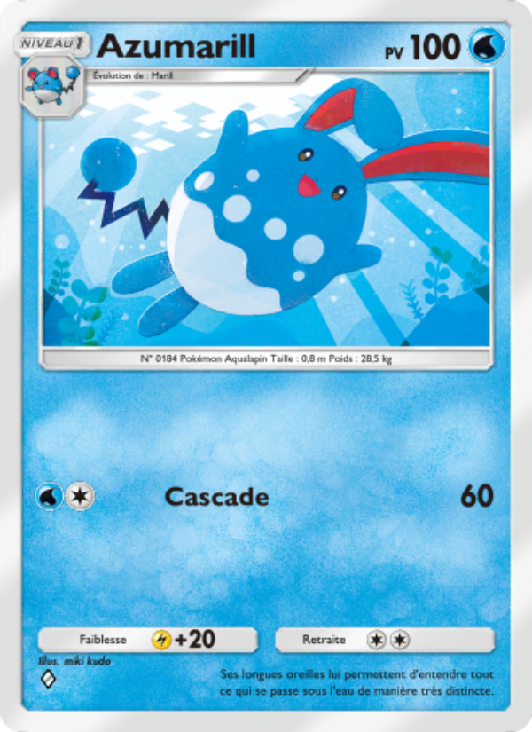 Azumarill 015 — Lumière Triomphale (French Pokémon TCG card)