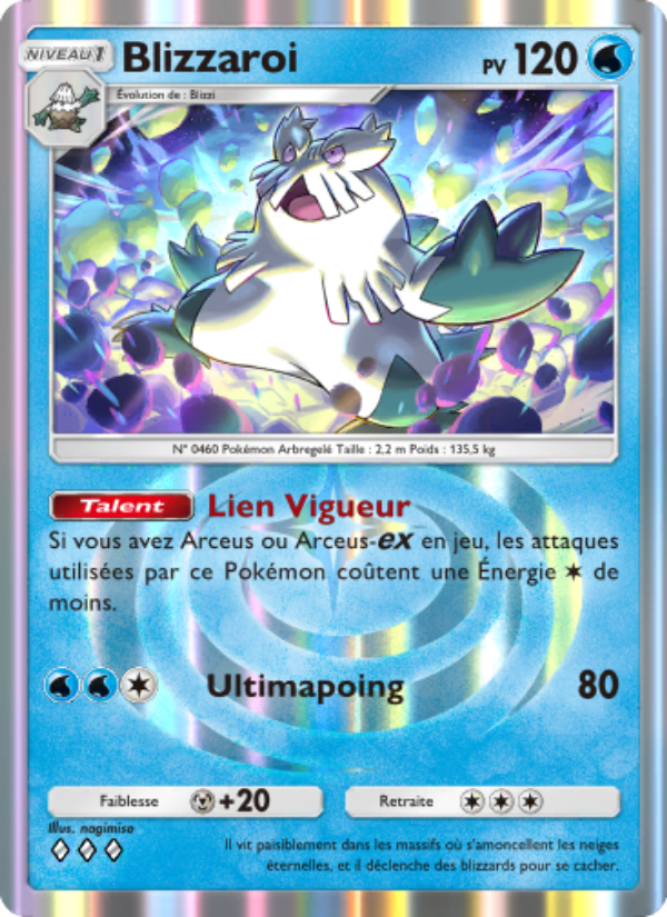 Blizzaroi 021 — Lumière Triomphale (French Pokémon TCG card)