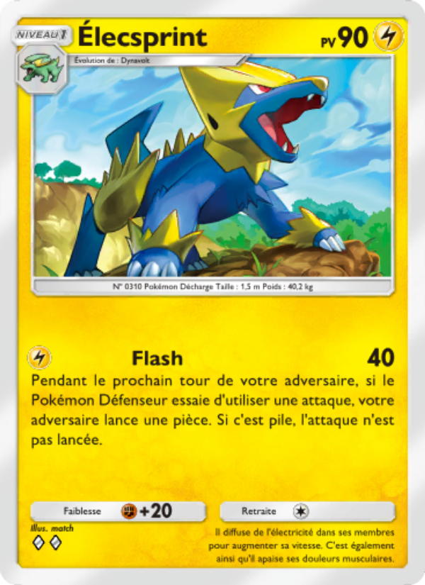 Élecsprint 028 — Lumière Triomphale (French Pokémon TCG card)