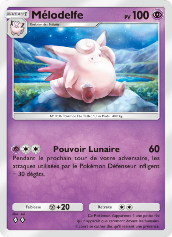 Mélodelfe 030 — Lumière Triomphale (French Pokémon TCG card)
