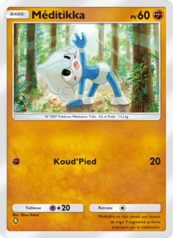 Méditikka 043 — Lumière Triomphale (French Pokémon TCG card)