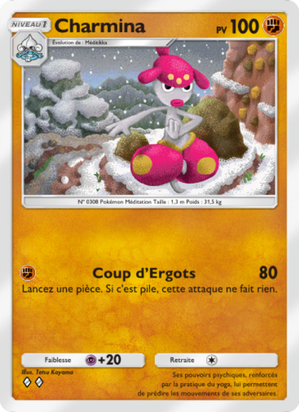 Charmina 044 — Lumière Triomphale (French Pokémon TCG card)