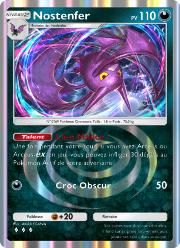 Nostenfer 050 — Lumière Triomphale (French Pokémon TCG card)