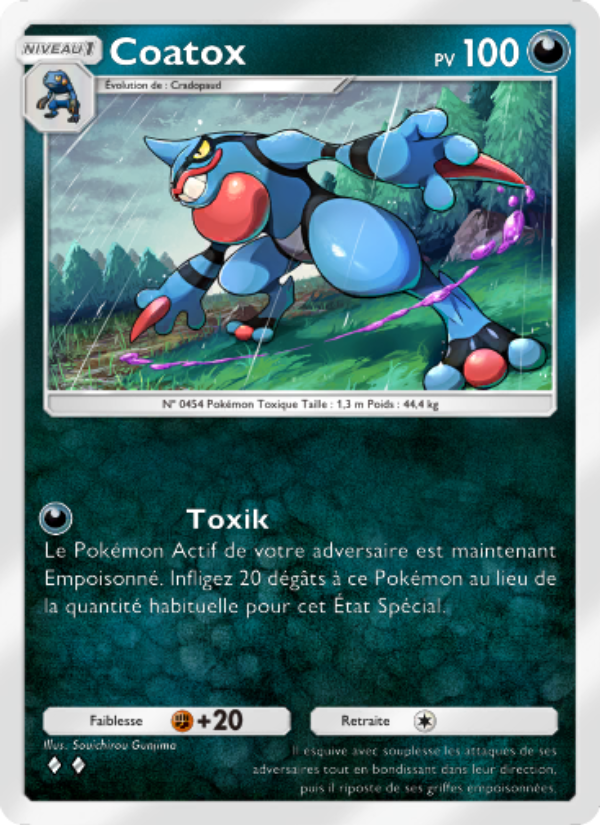 Coatox 052 — Lumière Triomphale (French Pokémon TCG card)