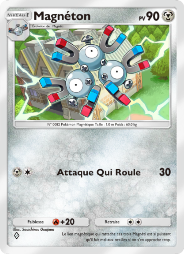 Magnéton 054 — Lumière Triomphale (French Pokémon TCG card)