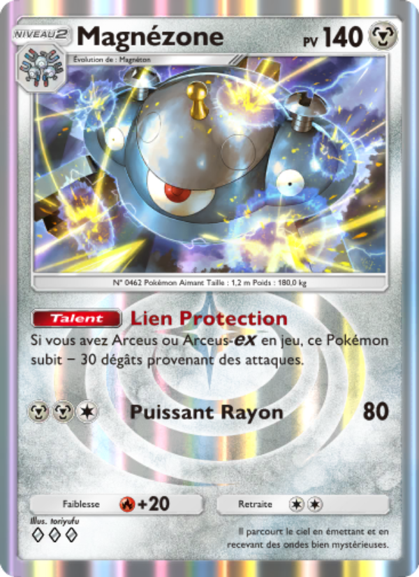 Magnézone 055 — Lumière Triomphale (French Pokémon TCG card)