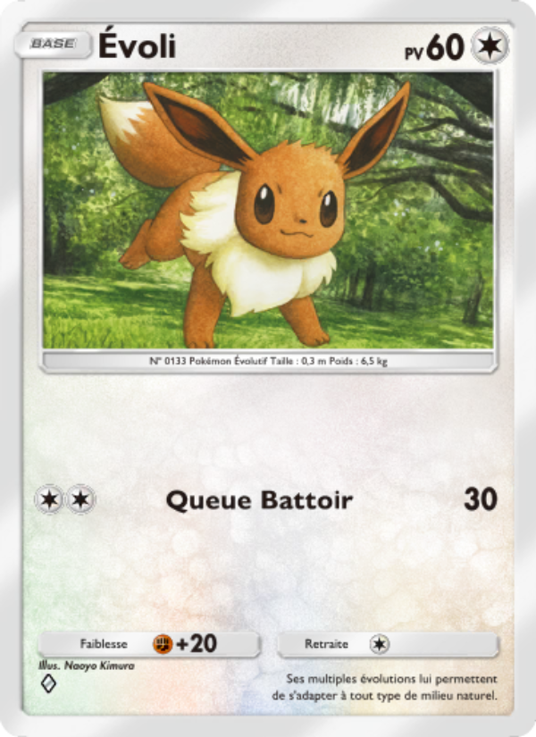 Évoli 062 — Lumière Triomphale (French Pokémon TCG card)