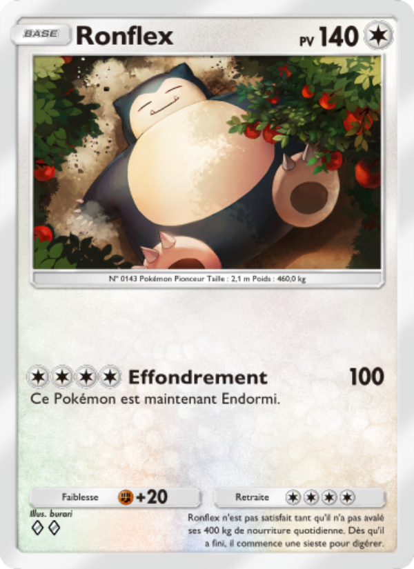 Ronflex 063 — Lumière Triomphale (French Pokémon TCG card)