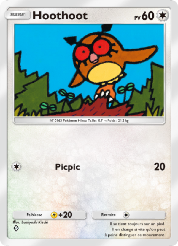 Hoothoot 064 — Lumière Triomphale (French Pokémon TCG card)