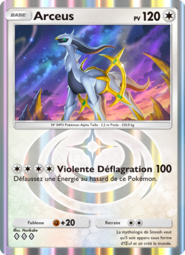 Arceus 070 — Lumière Triomphale (French Pokémon TCG card)