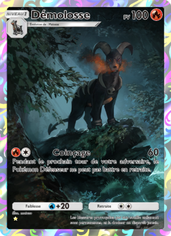 Démolosse 076 — Lumière Triomphale (French Pokémon TCG card)