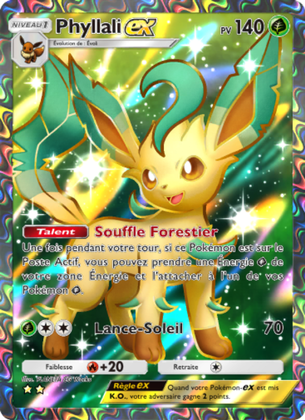Phyllali-ex 082 — Lumière Triomphale (French Pokémon TCG card)