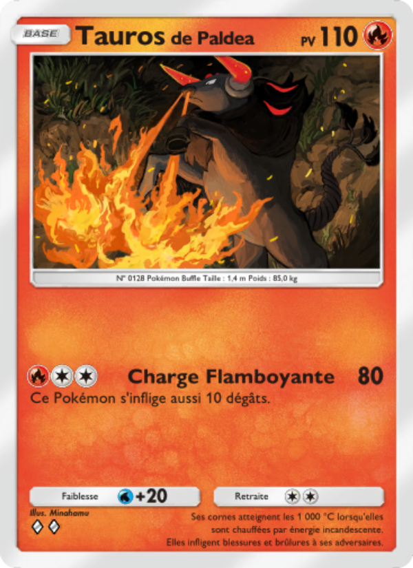 Taurosde Paldea 013 — Réjouissances Rayonnantes (French Pokémon TCG card)