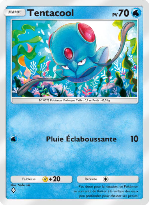 Tentacool 014 — Réjouissances Rayonnantes (French Pokémon TCG card)