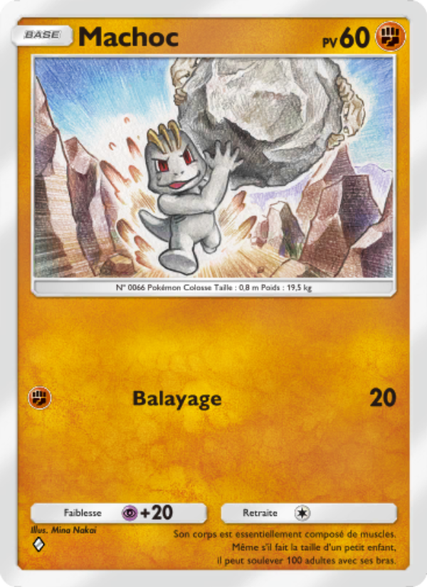 Machoc 037 — Réjouissances Rayonnantes (French Pokémon TCG card)