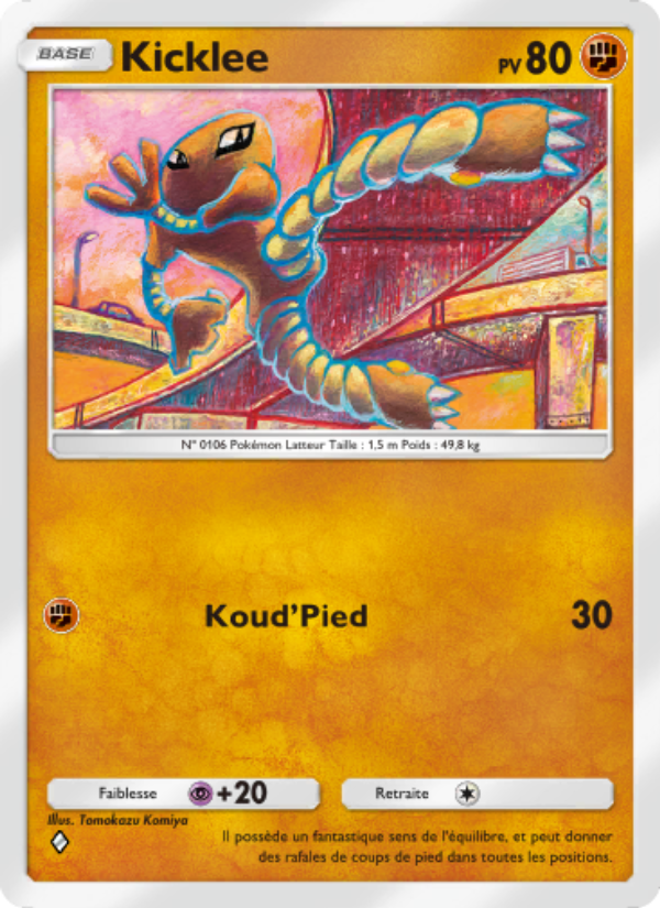 Kicklee 040 — Réjouissances Rayonnantes (French Pokémon TCG card)