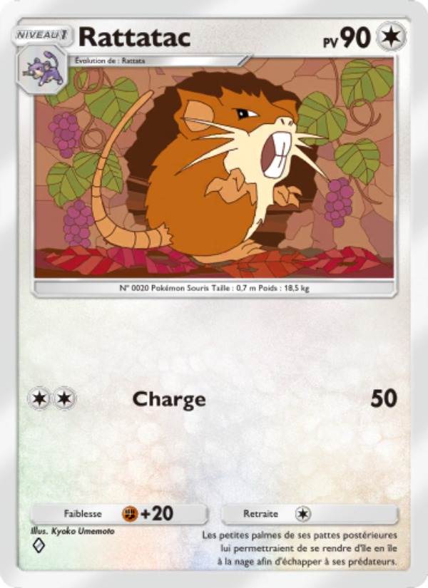 Rattatac 059 — Réjouissances Rayonnantes (French Pokémon TCG card)